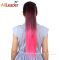 Ombre Color Clip-In Ponytail Hair Extension For Women